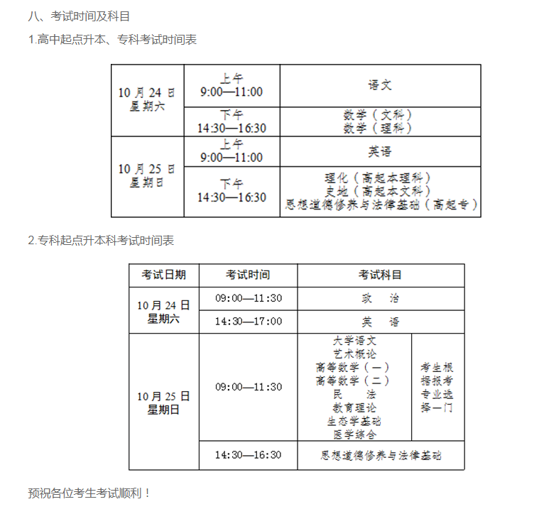 致云南省2020年全國成人高校招生統(tǒng)一考試考生的一封信