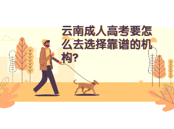 云南成考網(wǎng) 云南成考選擇靠譜的機構(gòu)
