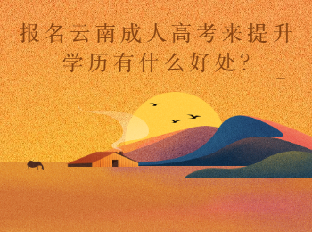 云南成考網(wǎng) 云南成考提升學歷的好處