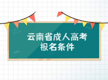 云南省成人高考報(bào)名條件